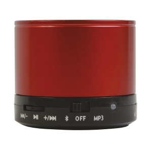 Cylindrical, metal Bluetooth V 3.0 mini speaker with microphone for loudspeaker calls - Img 5