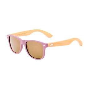Ferguson - Sunglasses Bamboo/ PC Mirrored Lenses. UV400 Protection - Img 6