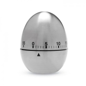Gathered™ Timer din inox in forma de ou