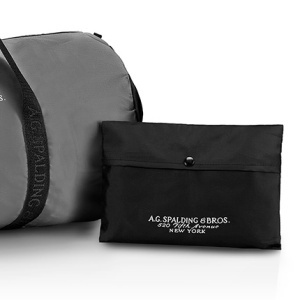 GC Spalding foldable sports bag. grey/black - Img 2