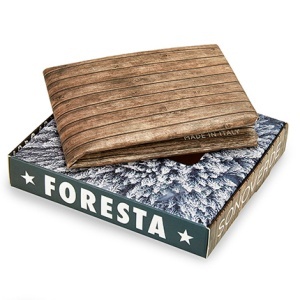 GC Tyvek ecological wallet. 100% made in italy. design "foresta" - Img 2