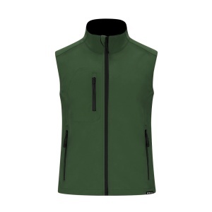 Handricks - Vest Triple Layer. Outside: Soft Shell, 94% Polyester RPET/ 6% Elastane. Inside: 100% Polyester Micropolar RPET. 340 g/ m2 Wind and Water Resistant - Img 8