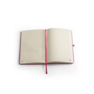 hi!™ ANNE Blocnotes A5 din poliester reciclat (100% rPET) cu pagini liniate