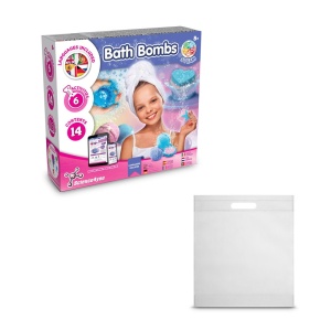 hi!™ Bath Bombs Kit IV Joc educațional furnizat cu o pungă cadou nețesută (80 g/m²)