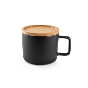 hi!™ FANGIO Ceramic mug with lid and bamboo base 230 mL - Img 9
