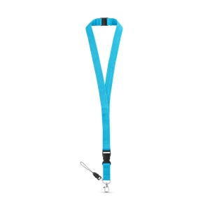 hi!™ MURRAY Lanyard din poliester cu carabina metalică
