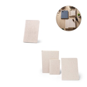 hi!™ ORGANIC SOFT A6 Notebook with flexible cover made of organic elephant material (80%) - Img 1