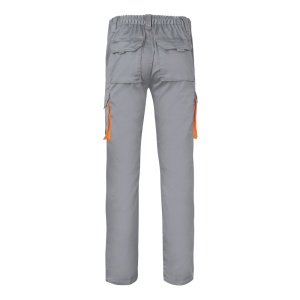 hi!™ VL HYPNOS Pantaloni de twill cu buzunare multiple în două tonuri (200g/m²), din bumbac (35%) și poliester (65%)