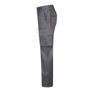 hi!™ VL HYPNOS Pantaloni de twill cu buzunare multiple în două tonuri (200g/m²), din bumbac (35%) și poliester (65%)