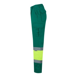 hi!™ VL POSEIDON LARGE Pantaloni din twill cu buzunare multiple în două tonuri (210g/m²), din bumbac (20%) și poliester (80%)