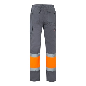hi!™ VL POSEIDON LARGE Two-tone multi-pocket twill pants (210g/m²), cotton (20%) and polyester (80%) - Img 30