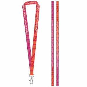 HI BRIGHTON S. Eșantion tipărit de SET Lanyard SUBLIMATION Long II (20 mm) cu carabină de 20 mm