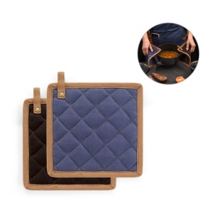 HI CLOVES. Potholder in canvas cotton (275 g/m²)