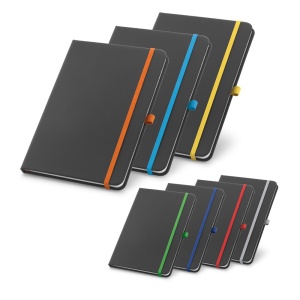 HI CORBIN. A5 notebook in PU with lined sheets