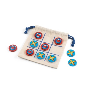 HI CROSSES. Classic 10-piece plywood Tic Tac Toe game - Img 3