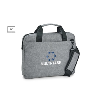 HI GRAPHS LAPTOP. 14" Laptop briefcase in 600D polyester - Img 5