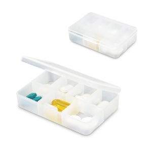 HI JIMMY. Pill box with 7 dividers