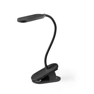 HI NESBIT II. Portable desk lamp with clip and 30h autonomy at 65% rABS