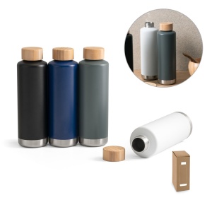 HI NORRE BOTTLE. Double wall stainless steel (36% recycled) vacuum insulated bottle 640 mL