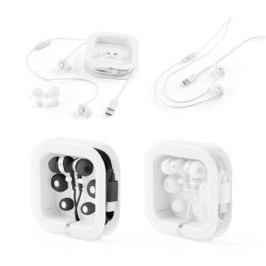 HI PRESLEY. Earphones with 1'2 metre USB-C cable and built-in ABS microphone