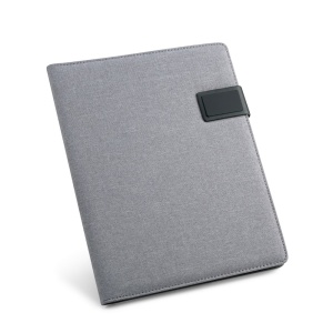 HI RIORDAN. A4 folder in imitation linen and PU with lined pages - Img 3