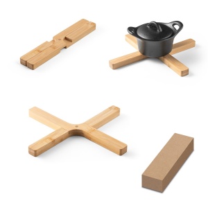HI SHANDY. Bamboo coaster