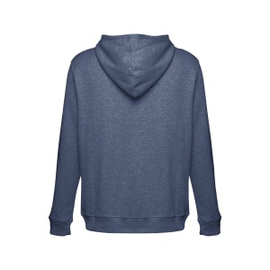 HI THC AMSTERDAM. Men's hoodie in cotton and polyester with full zip - Img 24
