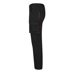 HI VL FIDES. Pantaloni extensibili cu buzunare multiple (240g/m²), în două tonuri, din bumbac (46%), EME (38%) și poliester (16%) - Img 35