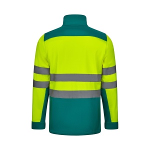 HI VL HESTIA. Two-tone soft shell jacket (280g/m²), in polyester (96%) and elastane (4%) - Img 10