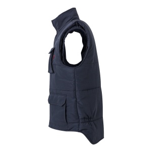 HI VL MEFITIS. Multi-pocket padded vest (220g/m²), in polyester (100%) - Img 18