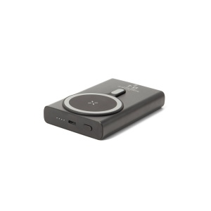 HI WRIGHT 10. Magnetic power bank with super-fast charging in recycled aluminum and recycled ABS 10'000 mAh - Img 2