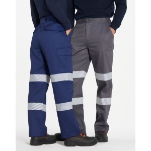 JHK Pantal贸n Multibolsillos Con Cintas