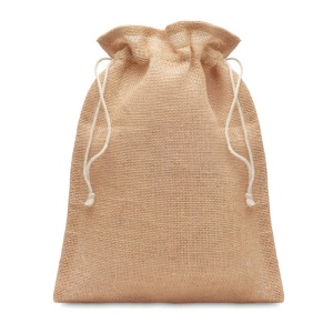 JUTE SMALL - Săculeț cadouri de iută14x22cm