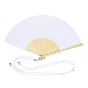 MAK Crusoe - Hand Fan Bamboo/ Polyester - Img 3