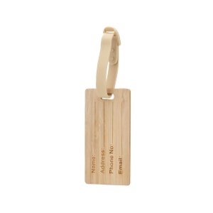 MAK Elwes - Luggage Tag Bamboo