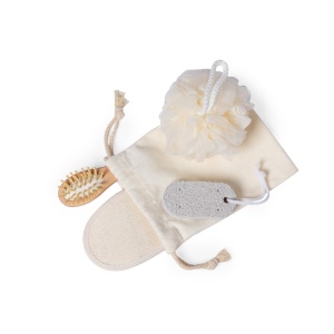 MAK Seido - Bathroom Set 4 Accessories. Cotton Pouch - Img 3