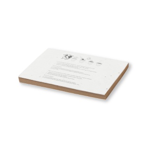 MAK Zomek - Notebook/Notes autoadeziv cu semințe