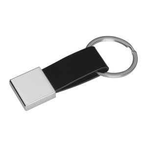 MC Keychain with imitation leather strap