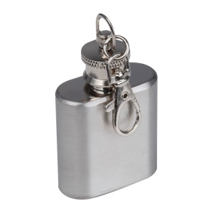 MC Mini flask in a shape of a key ring