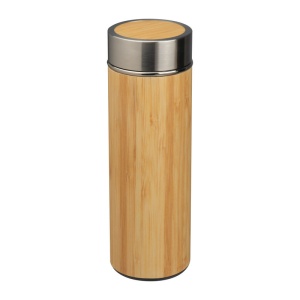 MC Stainless steel mug with tea strainer, 350ml