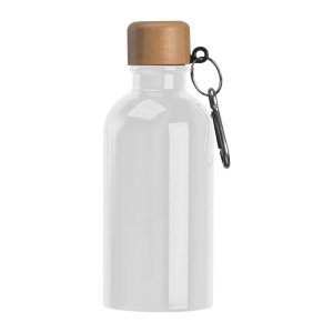 MC Sticlă din oţel inoxidabil cu carabină, 400ml