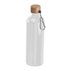MC Sticlă din oţel inoxidabil cu carabină, 750ml