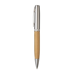Metal twist pen with bamboo barrel - Img 2