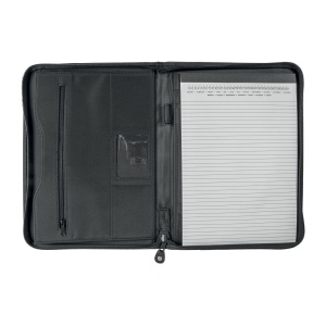 Microfibre and leatherette briefcase. Inside pockets - Img 2
