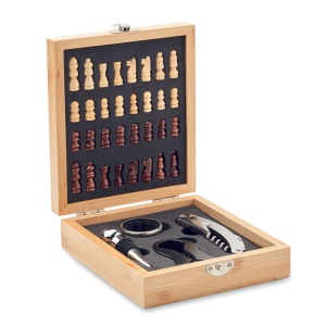 MO CHESSET - Chess board wine set - Img 2