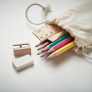MO FUNDRAW - Kids drawing set in drawstring - Img 4