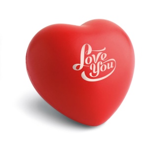MO LOVY - Anti-stress heart PU material