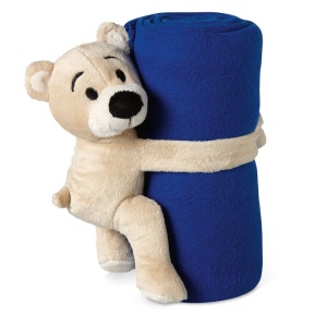MO MANTA - Fleece blanket with bear