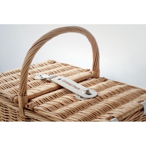 MO MIMBRE PLUS - Coș picnic răchită 4 persoane
