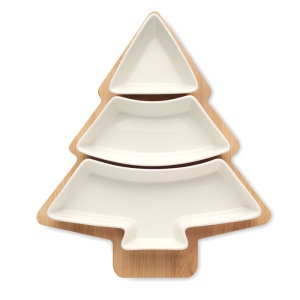 MO VIRAM Christmas tree serving tray - Img 3